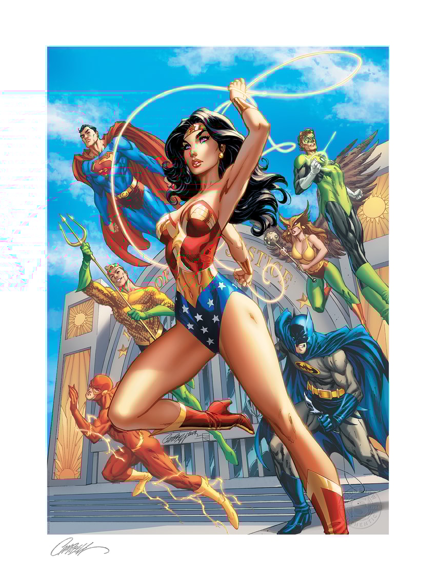 高質 Hall - B 750 Woman Wonder of Scott J. by Print Justice コレクション