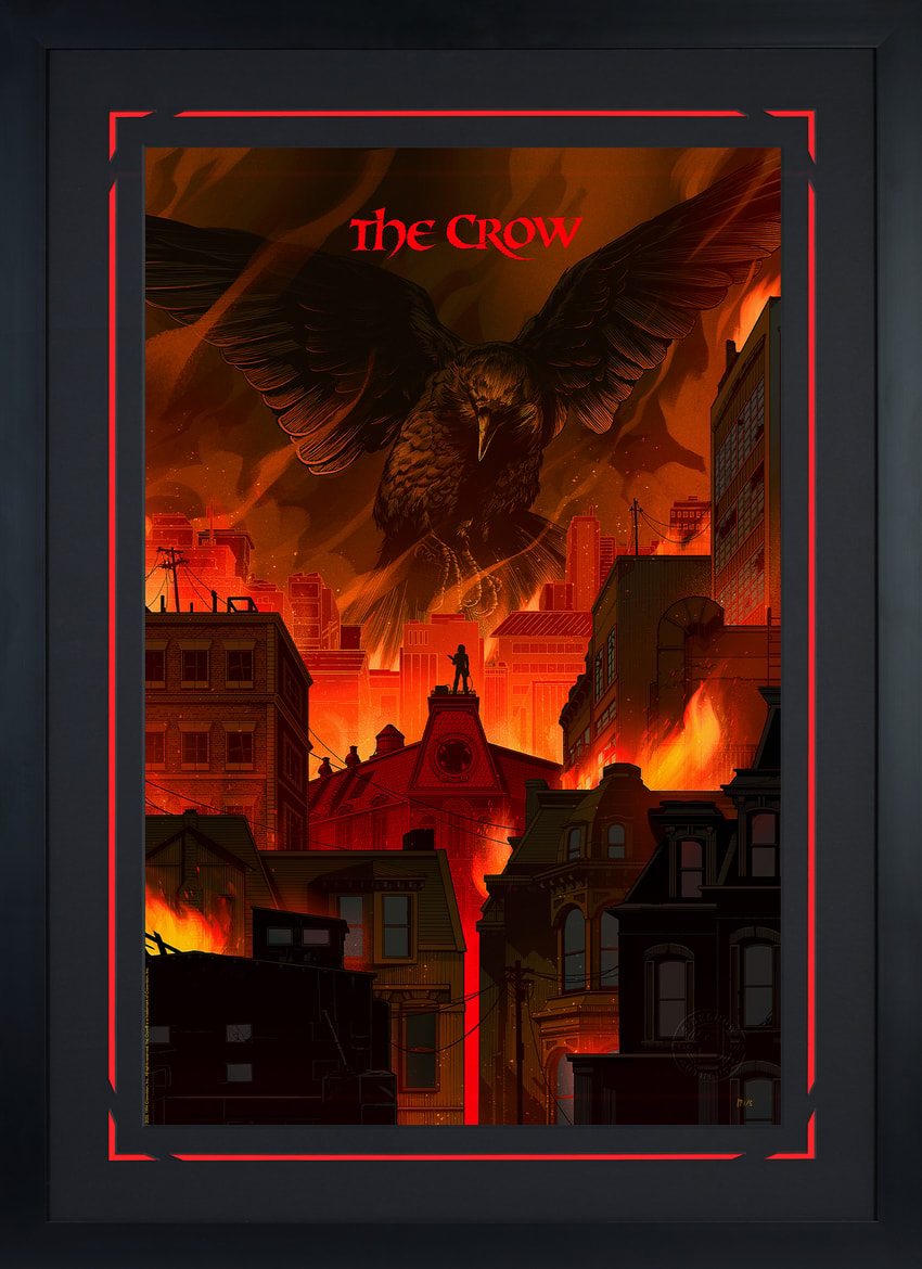 The Crow The Crow: Devil's Night Art Print  Exclusive Edition  View 5