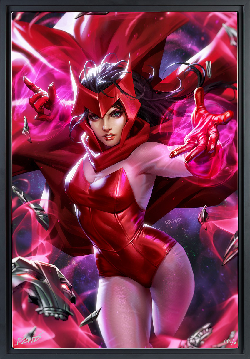 Marvel Scarlet Witch Art Print  Exclusive Edition  View 2