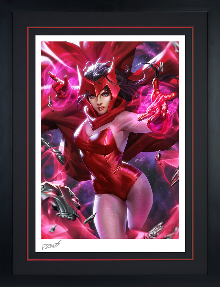 Marvel Scarlet Witch Art Print  Exclusive Edition  View 2