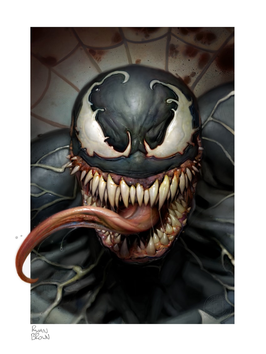 Marvel Venom Art Print  Exclusive Edition  View 2