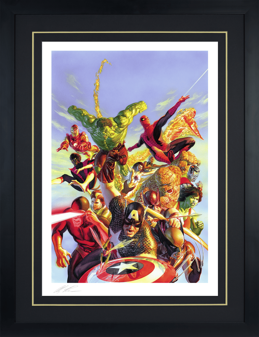 Marvel Secret Wars Art Print  Exclusive Edition  View 2