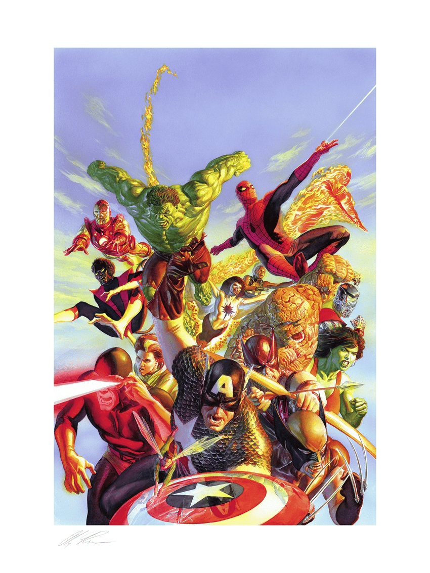 Marvel Secret Wars Art Print  Exclusive Edition  View 2