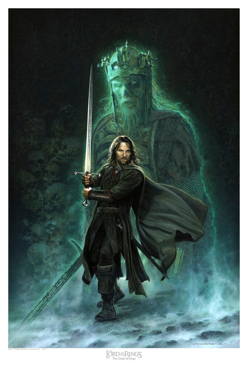 The Lord of the Rings The Clash of Kings Art Print  View 3