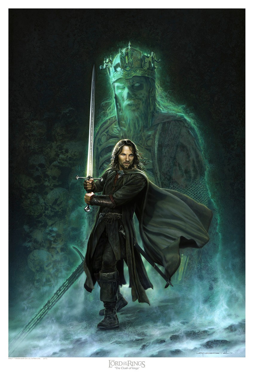 The Lord of the Rings The Clash of Kings Art Print  View 5