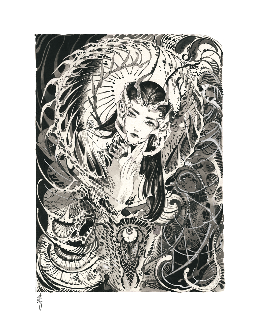 Inner Beauty Fine Art Print by Peach Momoko | Sideshow Collectibles