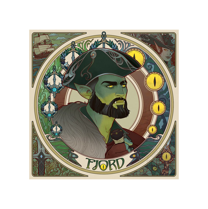 Mighty Nein Portrait Series: Fjord Exclusive Edition 