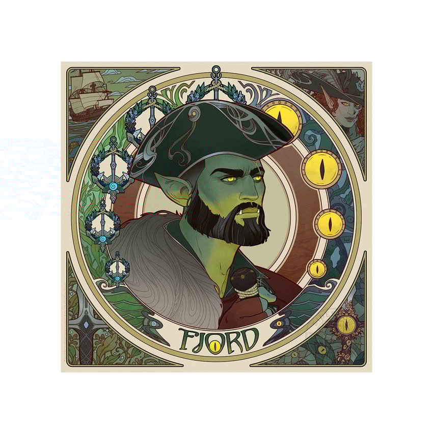 Mighty Nein Portrait Series: Fjord Exclusive Edition  View 2