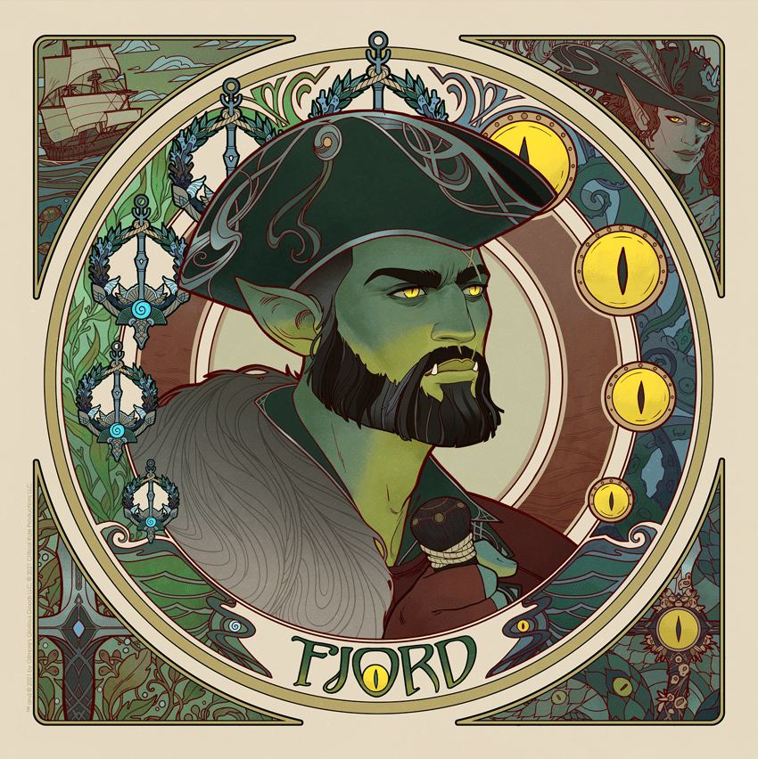 Mighty Nein Portrait Series: Fjord Exclusive Edition  View 2