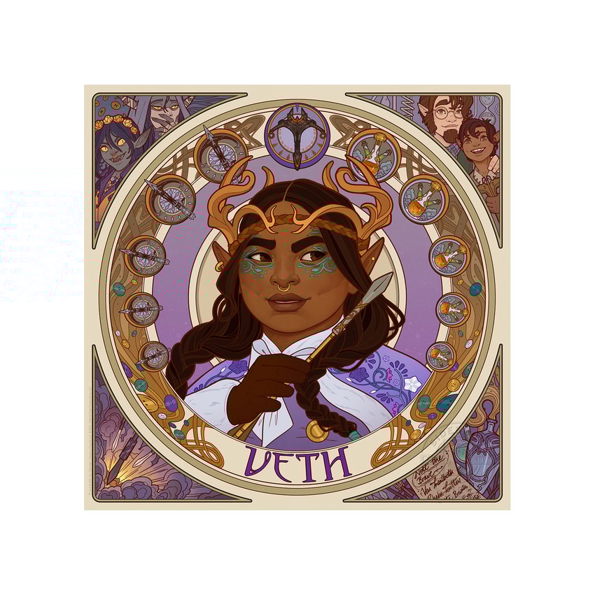 Mighty Nein Portrait Series: Veth Exclusive Edition 