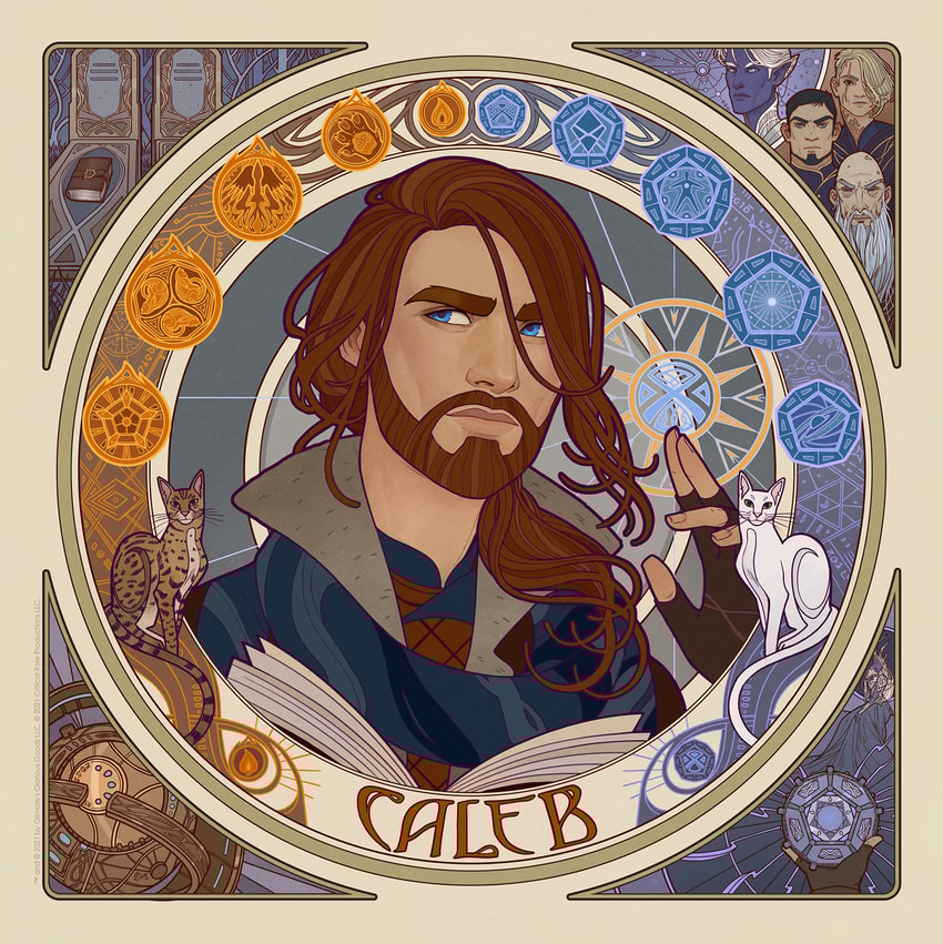 Mighty Nein Portrait Series: Caleb Exclusive Edition 