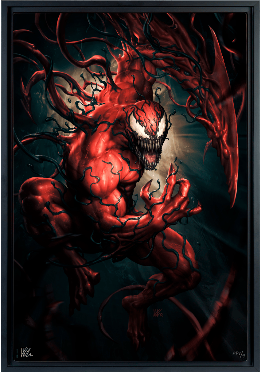 Carnage Fine Art Print by Kendrick Lim | Sideshow Collectibles