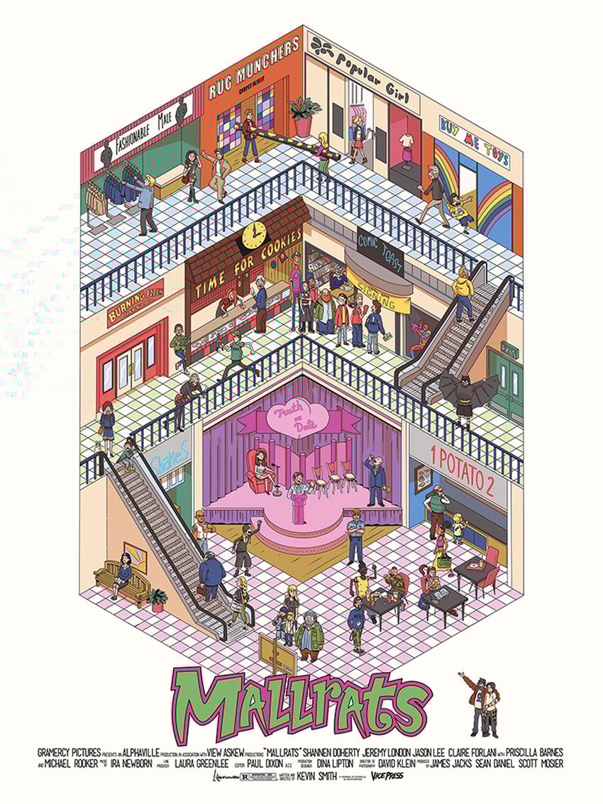 Mallrats Movie Poster View 2
