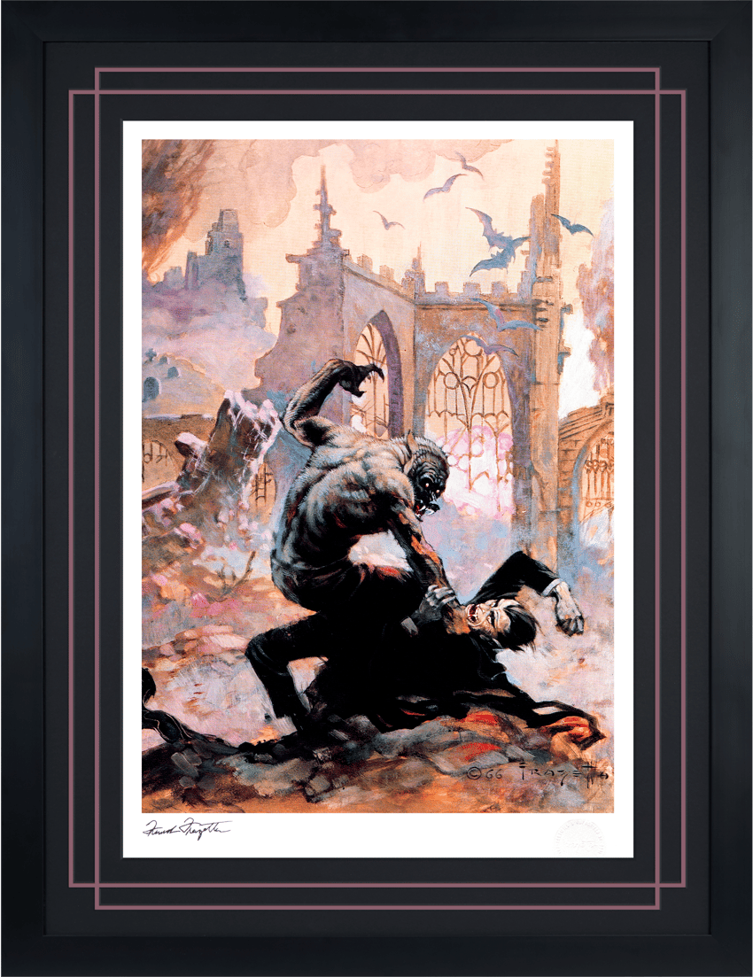 Werewolf and Dracula View 2