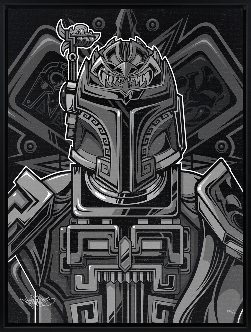 Boba Fett™ (Silver Canvas Variant) Exclusive Edition 