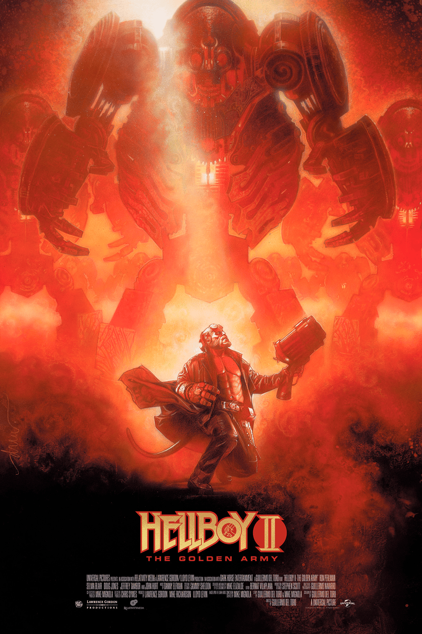 Hellboy II: The Golden Army (Hot Foil Title) View 2