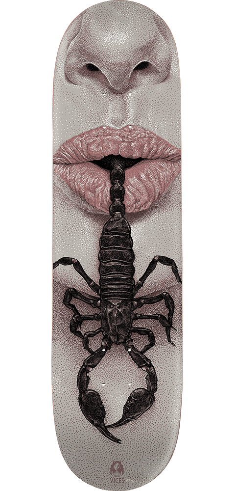 Timothy Pittides Vices: Gossip Skateboard Deck  View 6