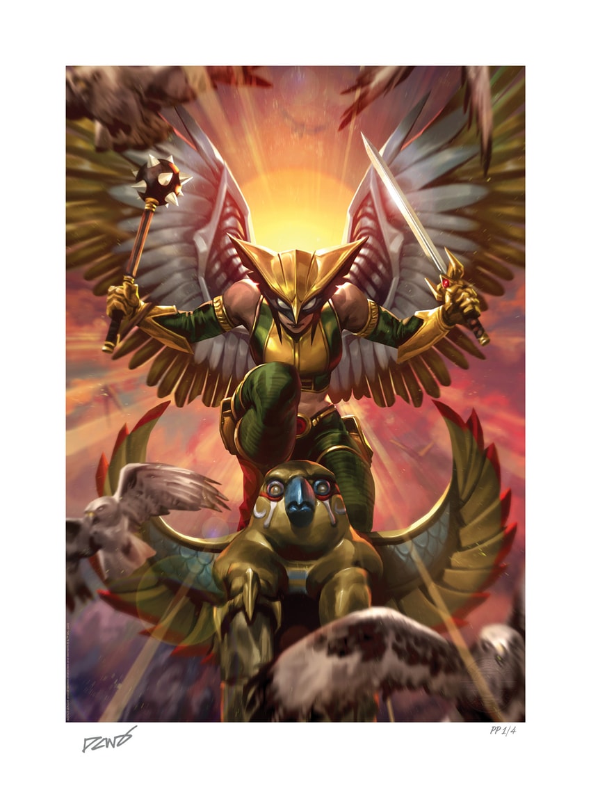DC Comics Hawkgirl™ Art Print  Exclusive Edition  View 6