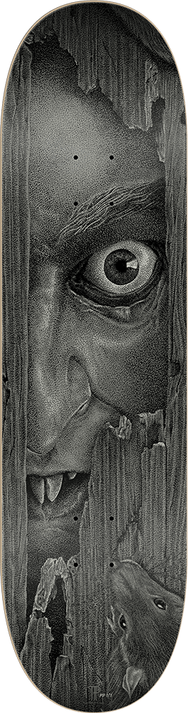 Timothy Pittides Nosferatu Skateboard Deck  View 6