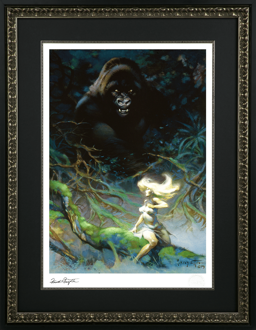 Frank Frazetta Kong Art Print  View 2