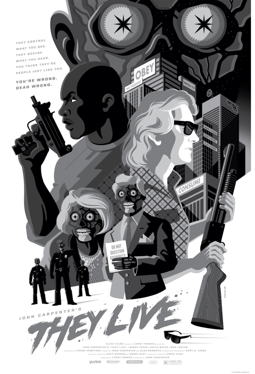 John Carpenter's They Live Variant