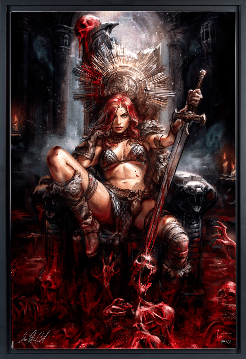 Dynamite Red Sonja: Long Live the Queen Art Print  Exclusive Edition  View 6