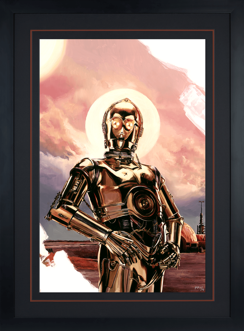 A New Hope: C-3PO Fine Art Print by Chris Valentine | Sideshow