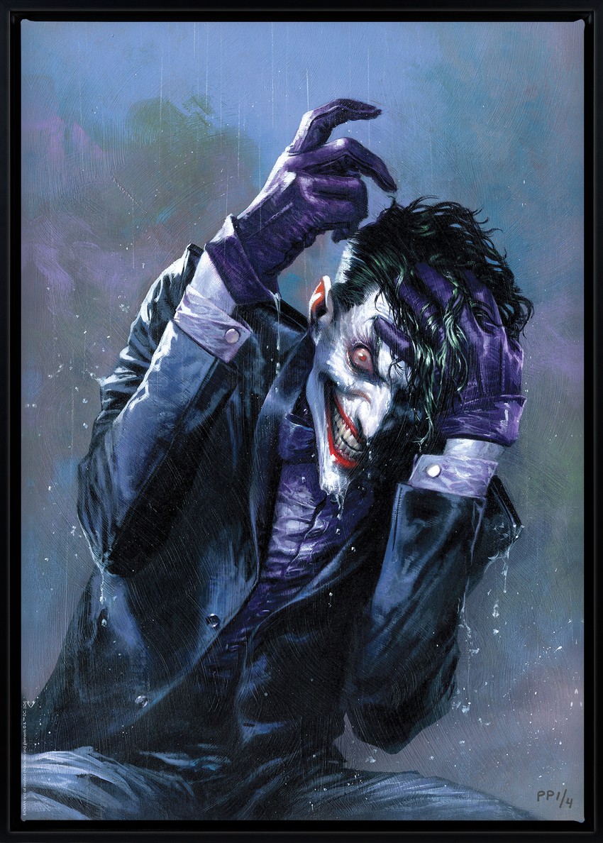 DC Comics The Joker Art Print  Exclusive Edition  View 4