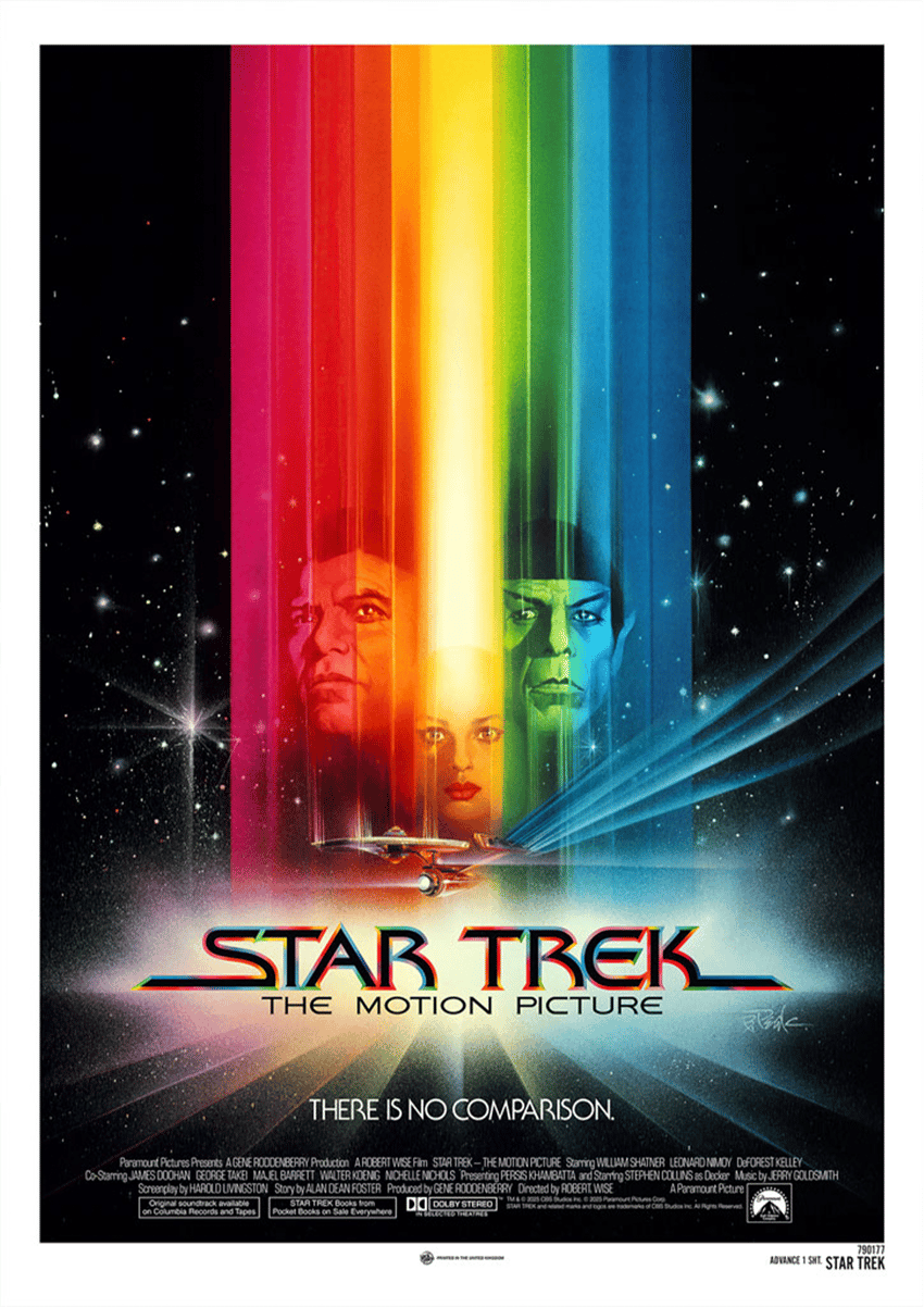 Star Trek Star Trek: The Motion Picture Editions Variant Movie Poster  View 3