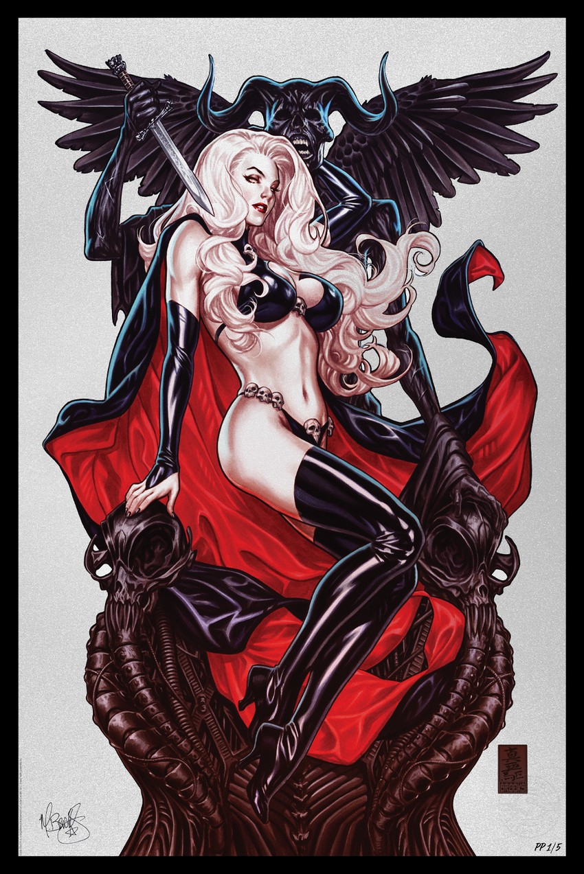 Coffin Comics Lady Death: Blasphemy Anthem Art Print  Exclusive Edition  View 5