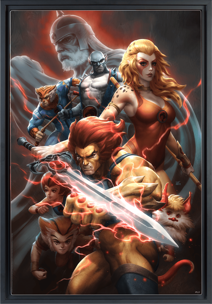 ThunderCats Thunder, Thunder, Thundercats! Art Print  Exclusive Edition  View 3