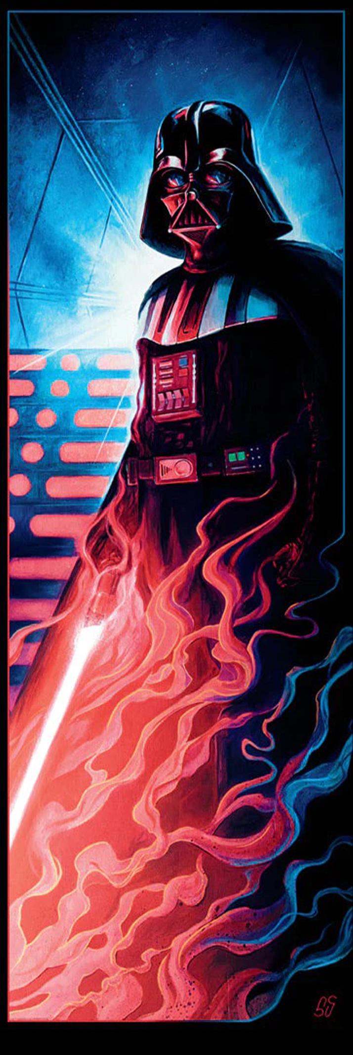 Vader: Cloud City Duel Art Print by ACME Archives | Sideshow
