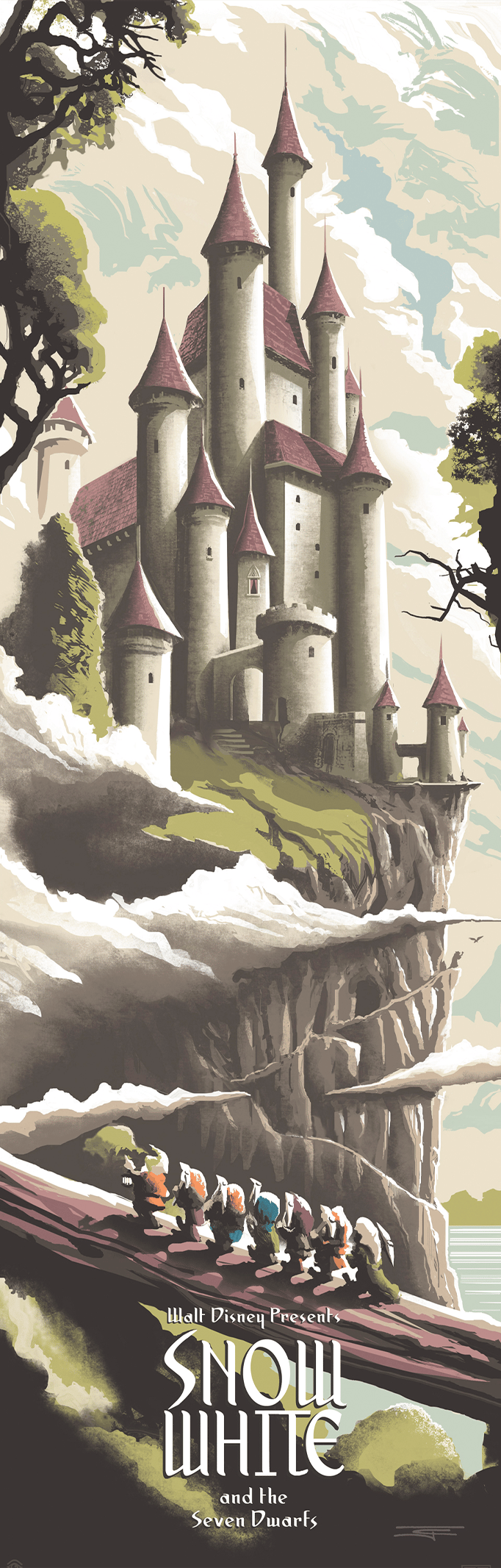 Disney Snow White and the Seven Dwarfs Art Print  View 6