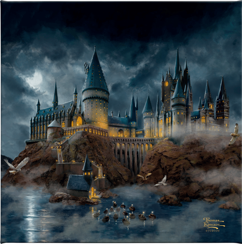 海外通販サイト ブランド Harry Potter™ Brand Art by Print Art Castle™ Hogwarts ポスター