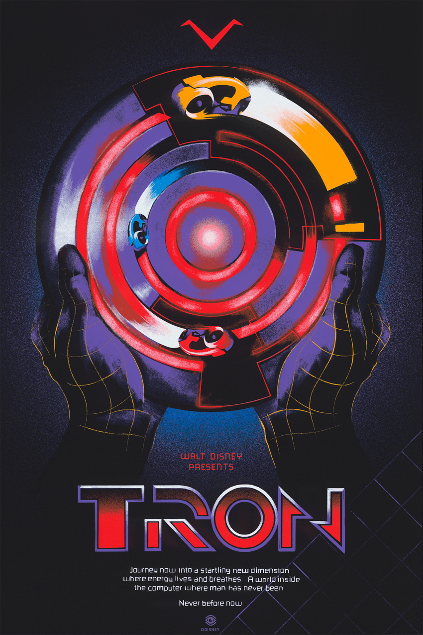 Disney Tron (Sark Override Variant) Movie Poster  View 4