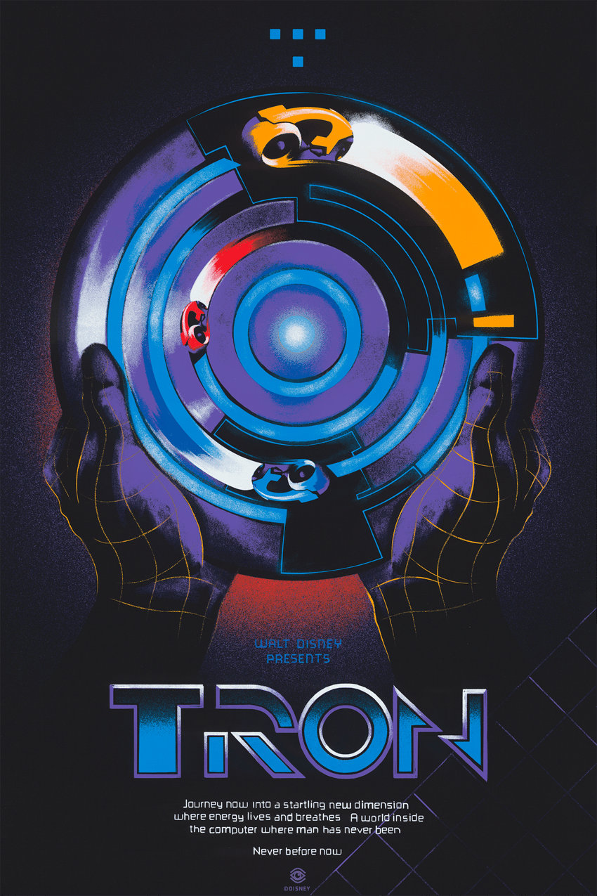 Tron (Primary Edition) Art Print By Cyclops Print Works