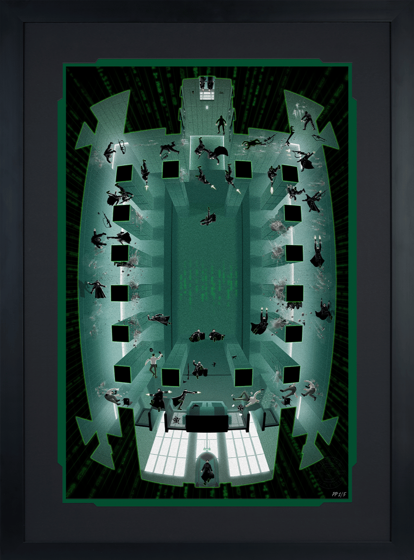 The Matrix: I Believe I Can Bring Him Back Fine Art Print by Dave