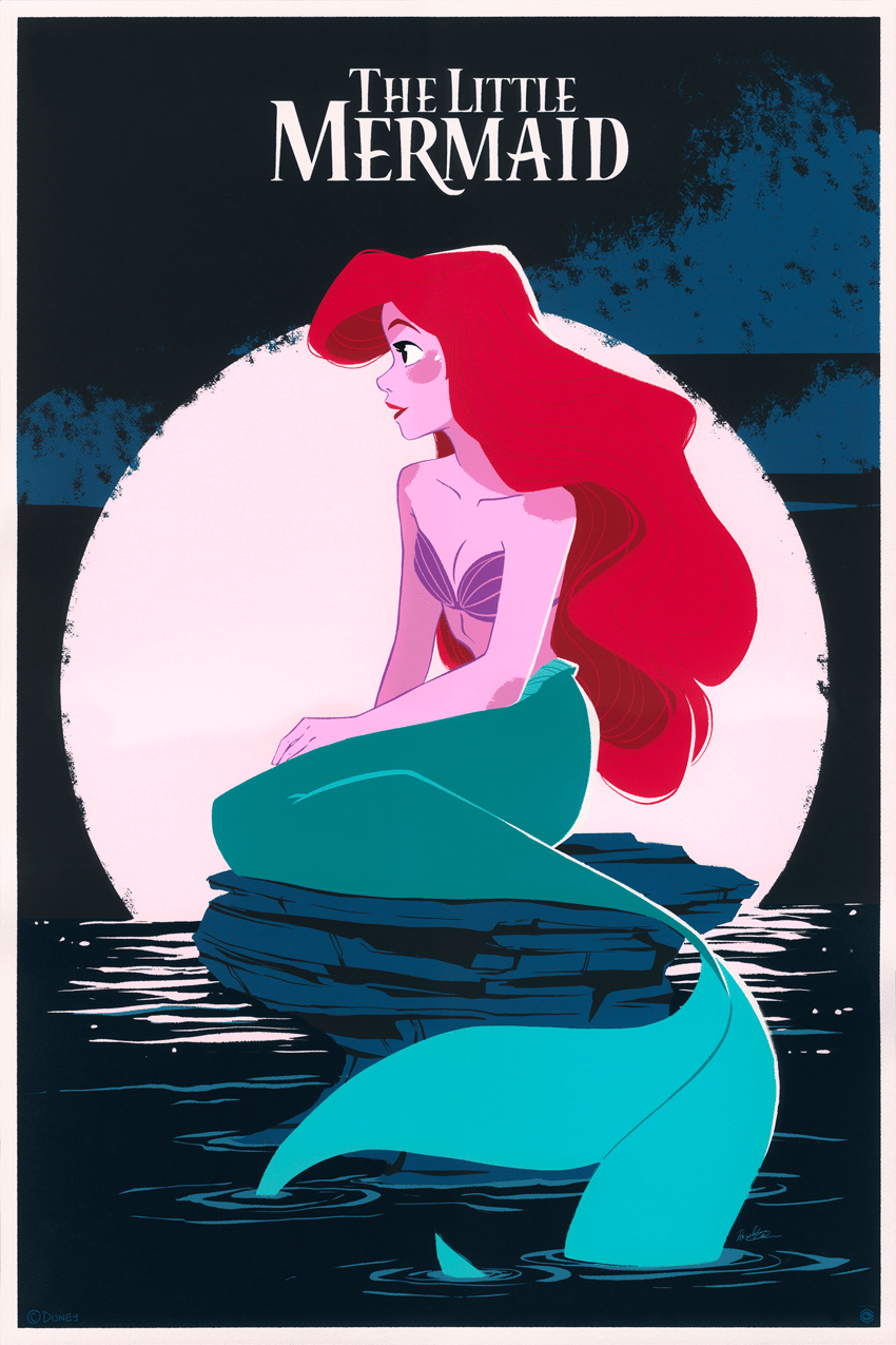 The Art of the Little Mermaid: A Disney Miniature: Kurtti