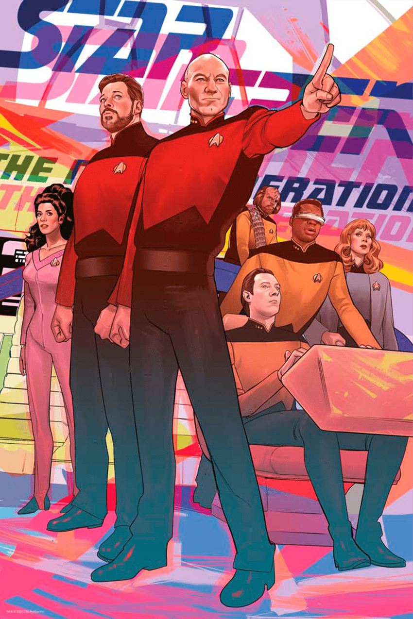 Star Trek: The Next Generation Art Print by Vice Press | Sideshow