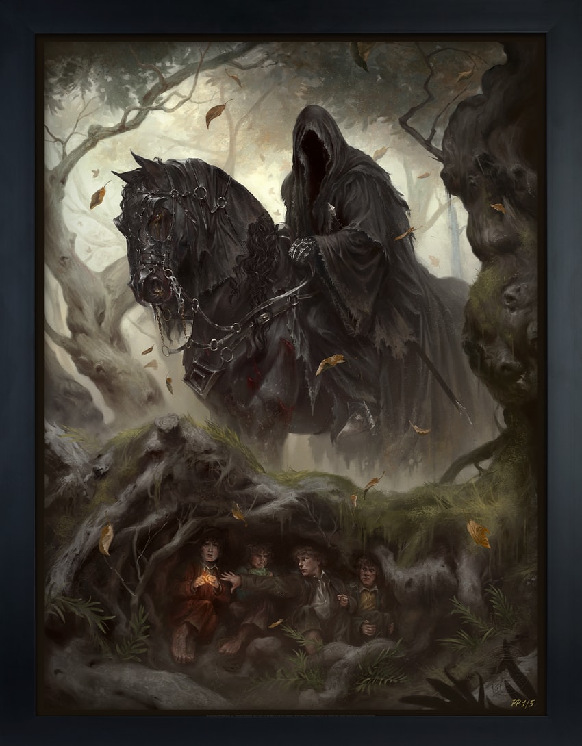The Lord of the Rings The Lord of the Rings: The Black Rider Art Print  Exclusive Edition  View 6