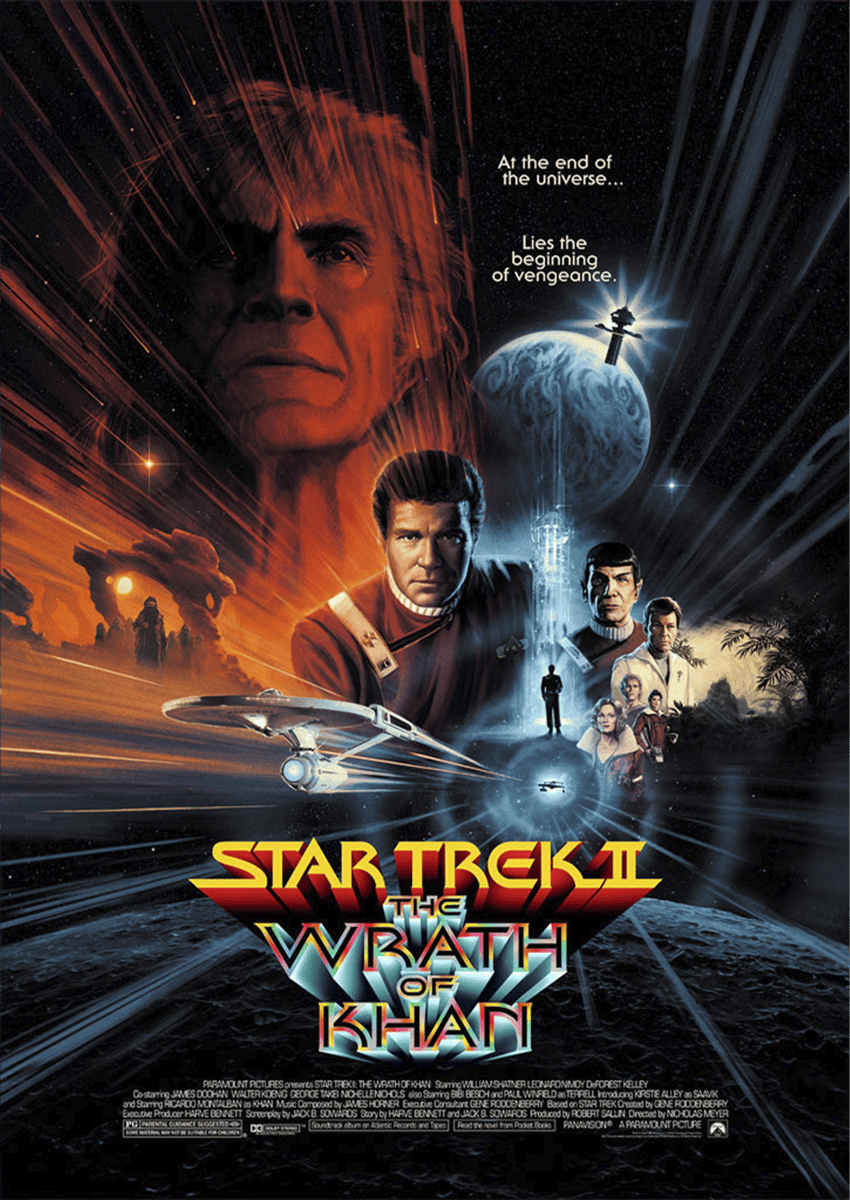Star Trek Star Trek II: The Wrath of Khan Movie Poster  View 3
