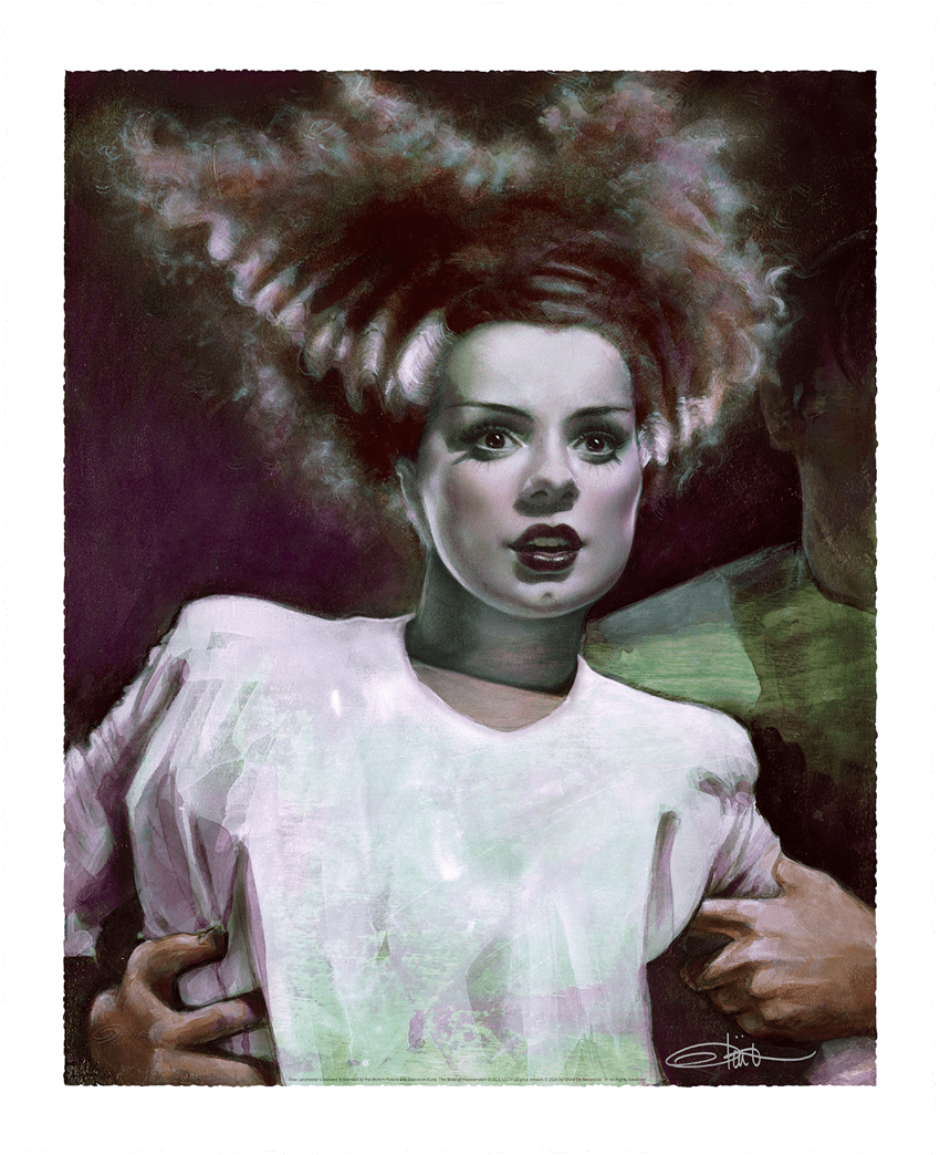 Universal Monsters The Bride of Frankenstein Art Print  Exclusive Edition  View 6