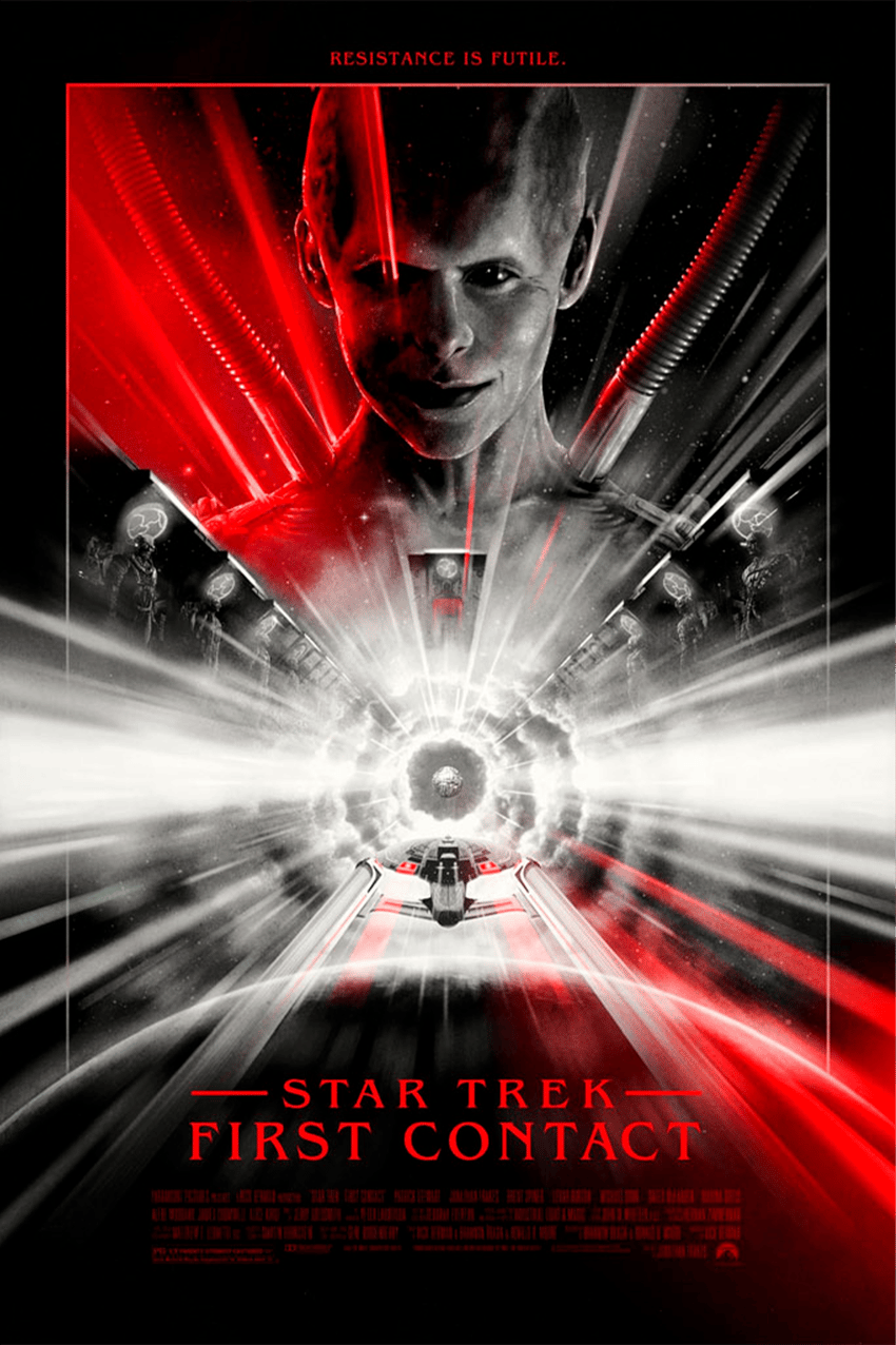 バルカンリーダー　STAR TREK:FIRST CONTACT Star Trek: First Contact Art Print by Vice Press | Sideshow