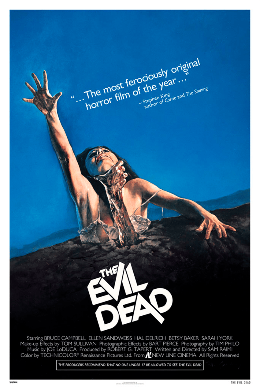 The Evil Dead The Evil Dead Movie Poster  View 4