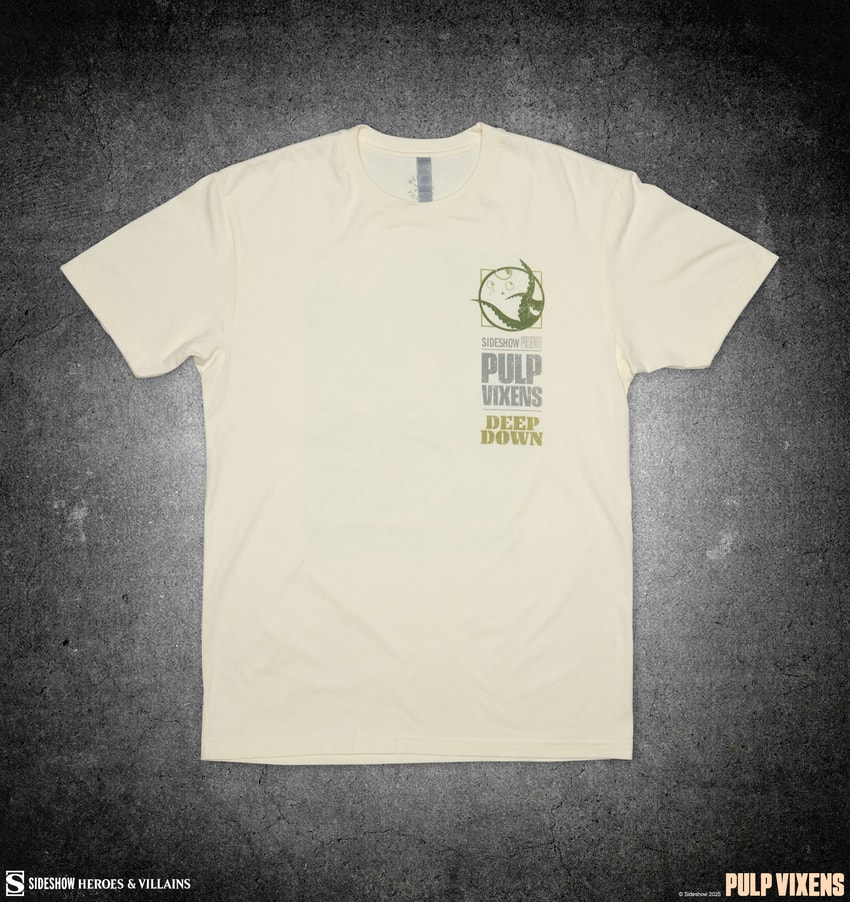 Sideshow Originals Pulp Vixens: Deep Down T-Shirt (Natural) Apparel - Prototype Shown View 5