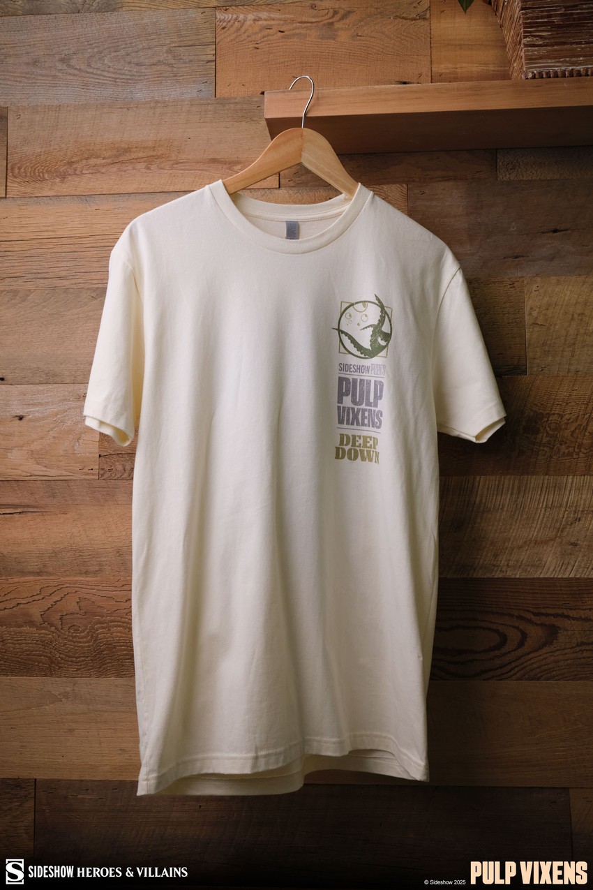 Sideshow Originals Pulp Vixens: Deep Down T-Shirt (Natural) Apparel - Prototype Shown View 1
