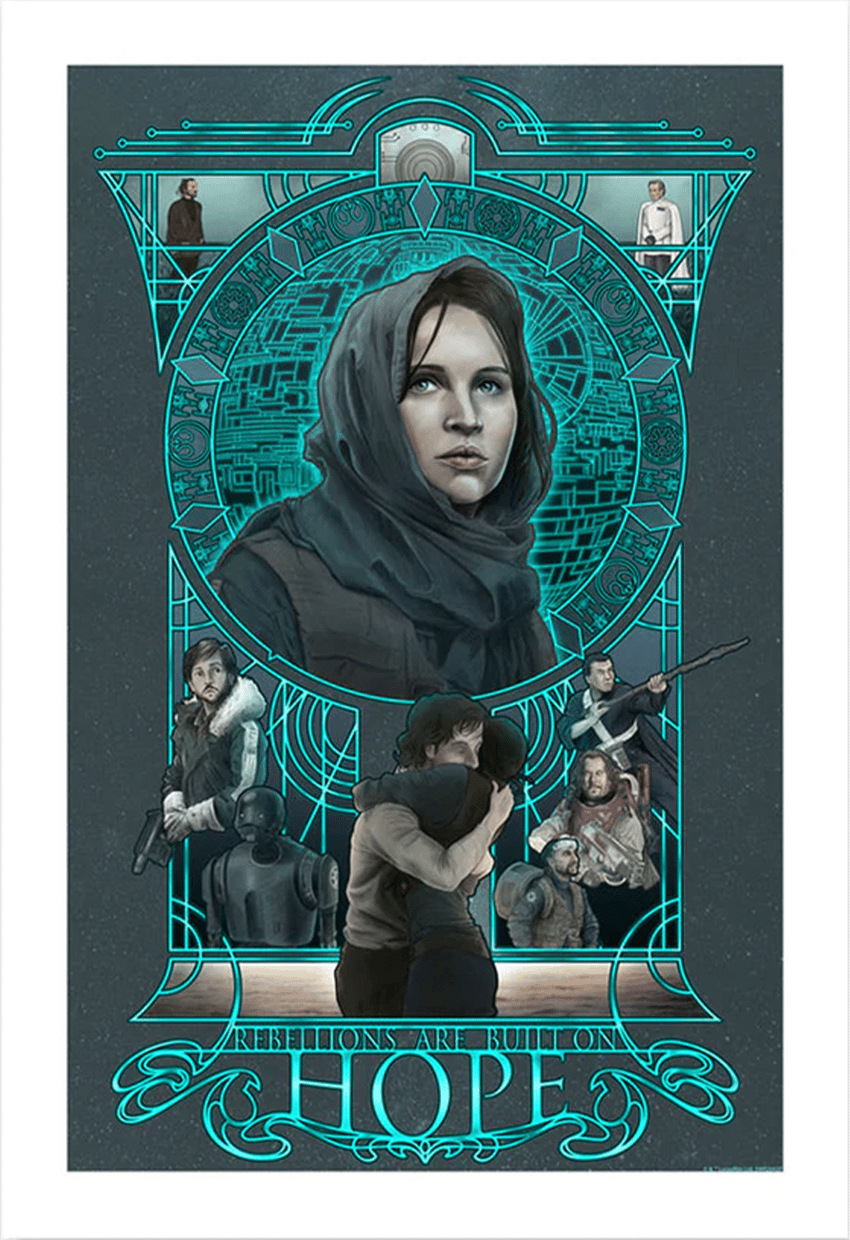 Star Wars Built on Hope Art Print  View 3