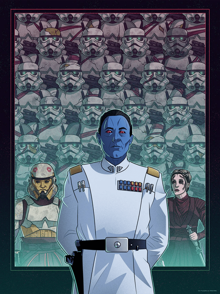 Star Wars Thrawn's Forces Art Print  View 3