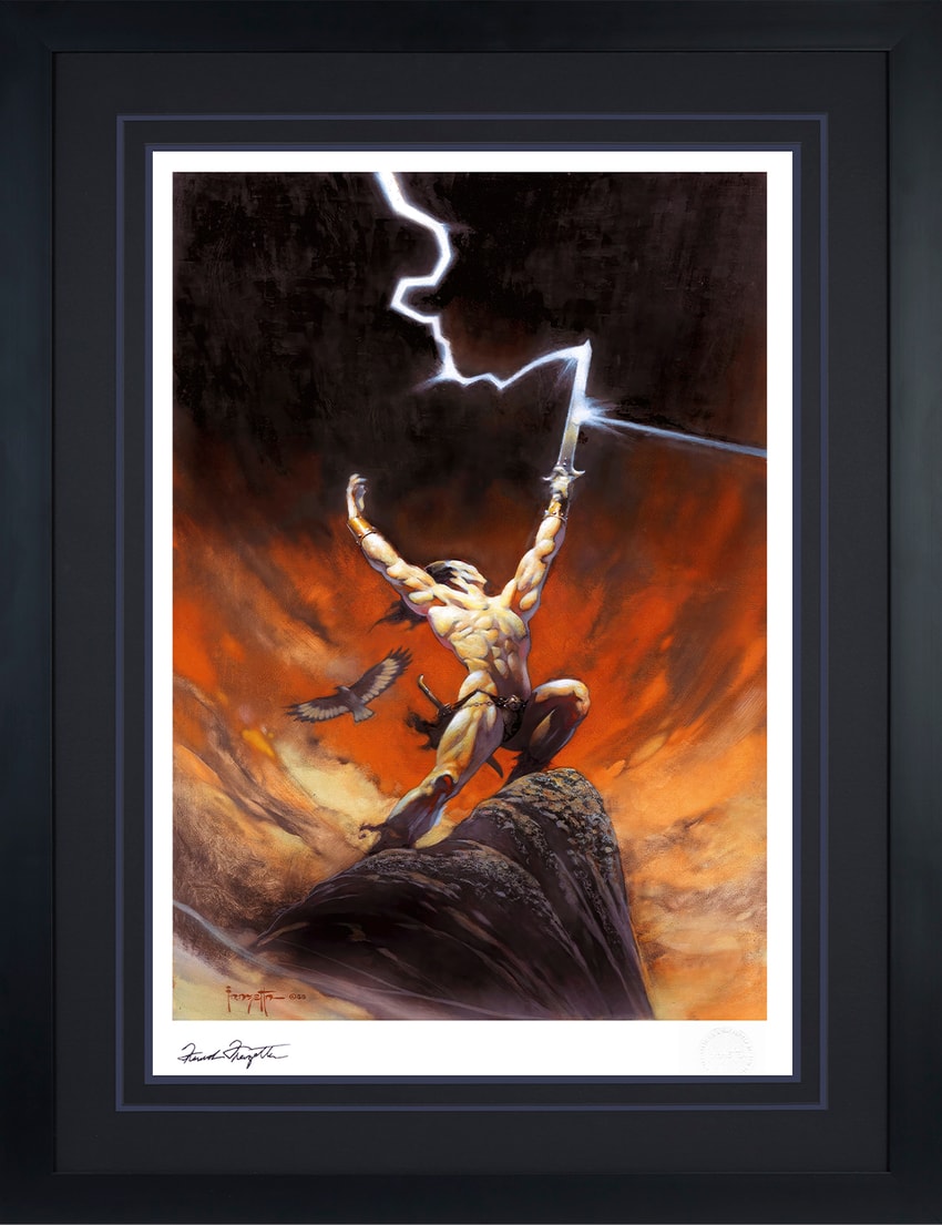 The Tempest Fine Art Print by Frank Frazetta | Sideshow Collectibles