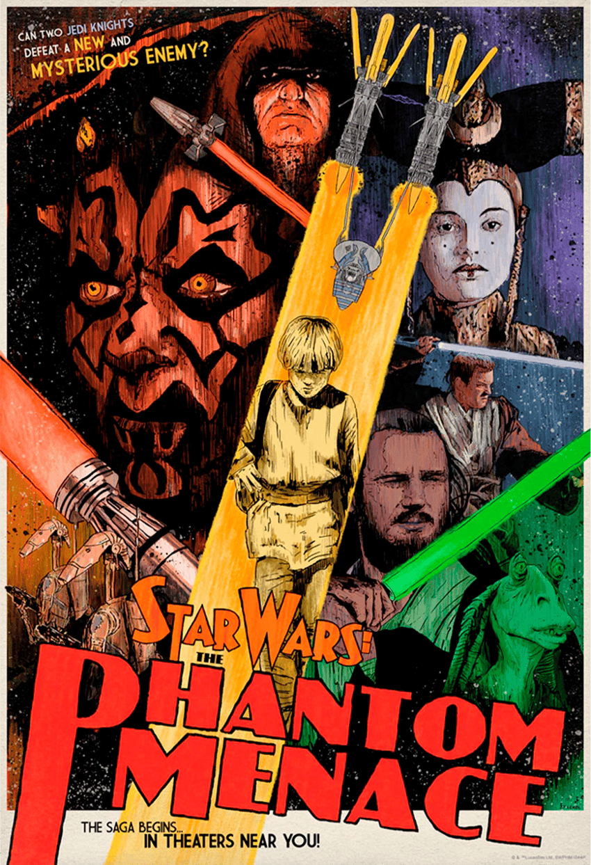 Star Wars Mysterious Enemy Movie Poster  View 3